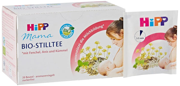 Ceai organic pentru alăptare Hipp Mama, pachet de 6 (6 x 30 g) Mama si Copilul Naty Shop
