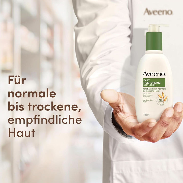 Aveeno Daily Moisturising Body Lotion, 300 ml Cosmetice si Infrumusetare Naty Shop