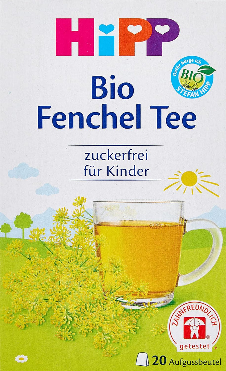 Hipp Organic Tea Drinks Ceai organic de musetel, pachet de 6 (6 x 30 g) Naty Shop 6 x 20 buc 30 grame
