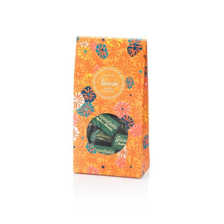 Venchi, Cutie cadou cu ciocolată Gianduiotto Antica Ricetta, 300 grame Bomboane de Ciocolata Naty Shop