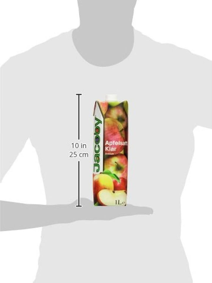 Jacoby suc de mere 100% limpede, 6 x 1 litru Bauturi fara alcool Naty Shop