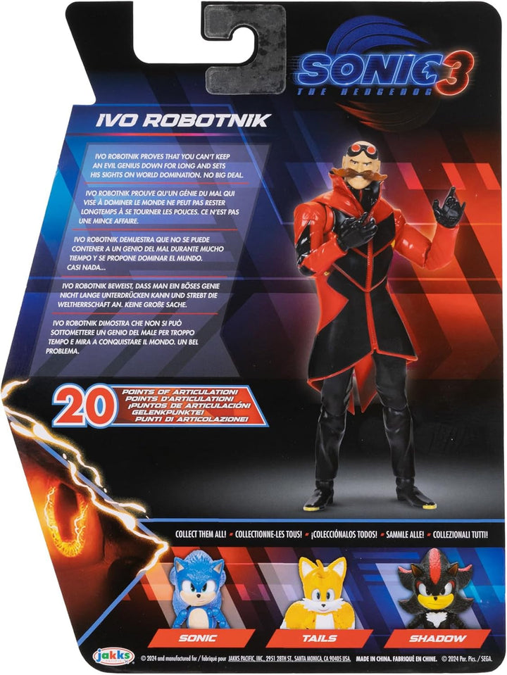 Sonic 3 Film 12.7 Cm Figuri de acțiune Personaj nou Action figures Naty Shop