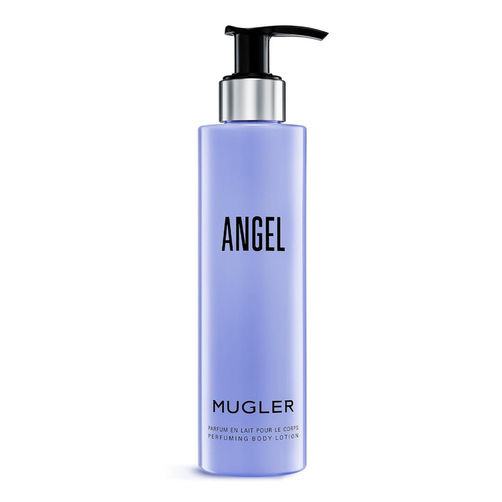Loțiune de corp parfumată MUGLER Angel, Parfum pentru femei, Parfum gurmand cu gust de chihlimbar, Parfum fascinant, 200 ml