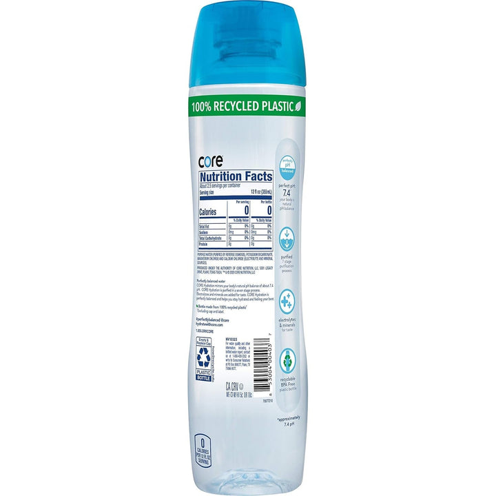 Hydration Perfectly Balanced Water, 30.4 Fl Oz Bottle Apa USA Naty Shop