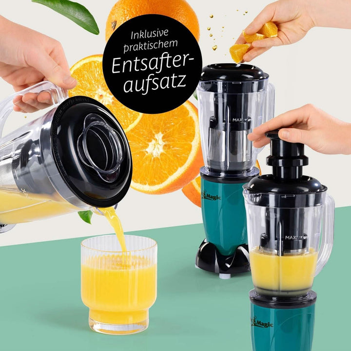 Gourmetmaxx Mr Magic Blender, Smoothie Maker cu pachet de accesorii Xxl Naty Shop