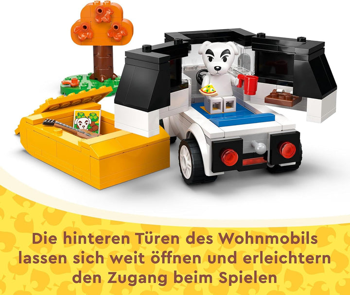 LEGO Animal Crossing K.K. se joacă la bâlci, jucărie de construcție cu cafenea și mașină din jocurile video, playset pentru fete și băieți de la 7 ani, cadou pentru copii 77052 Seturi de constructie Besuche den LEGO-Store