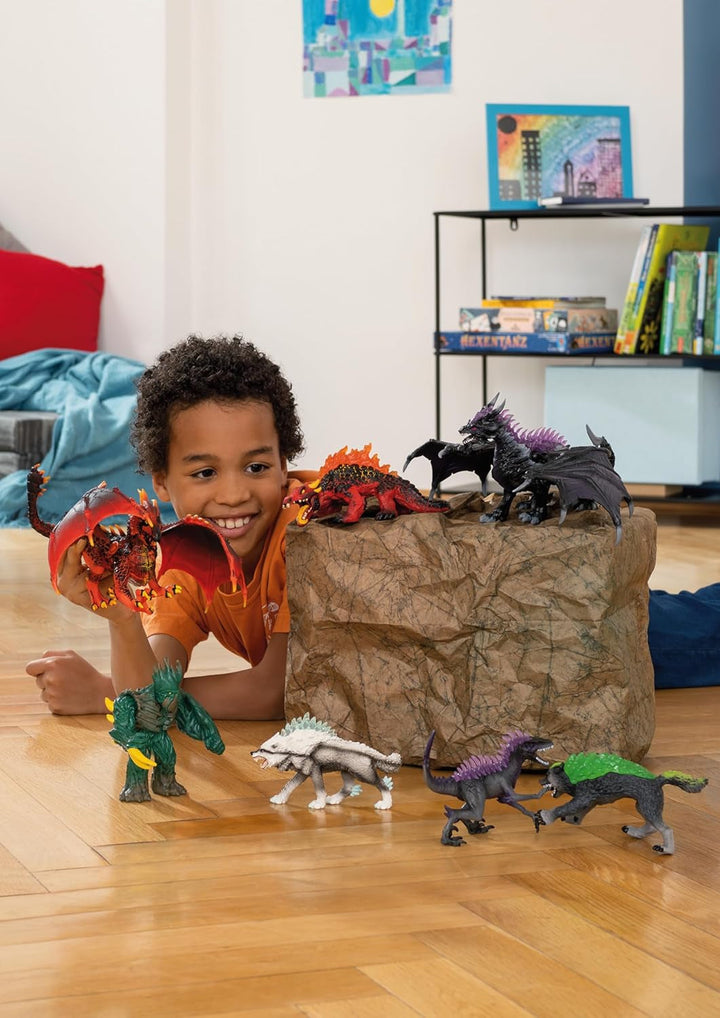 Schleich ELDRADOR CREATURES | Jungle Ruler 70151 | ELDRADOR Schleich Monster Play Figure With Rotatable Head And Movable Arms | Cadou minunat pentru copii | De la 7 ani | 14 X 7 X 114 Cm Action figures Naty Shop
