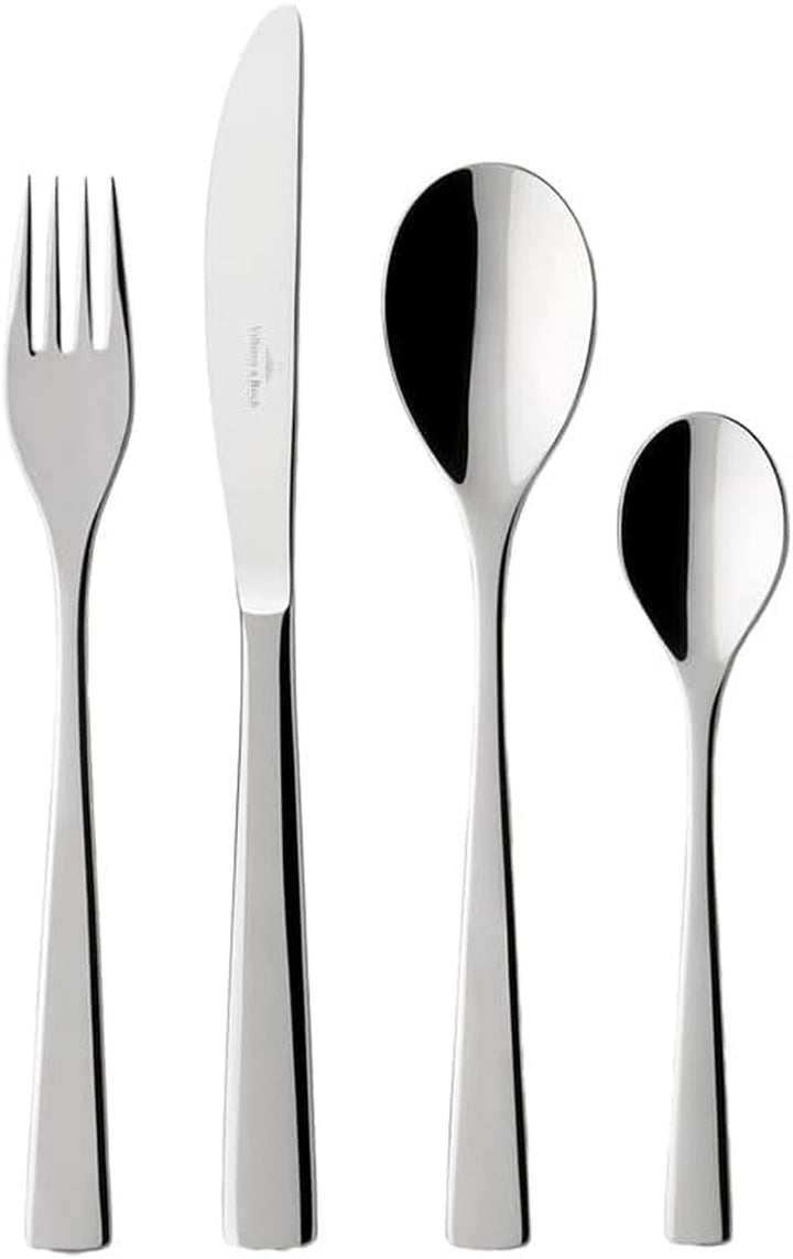 Villeroy And Boch Set de tacâmuri Modern Line pentru până la 6 persoane, 24 piese, oțel inoxidabil Bucatarie Naty Shop