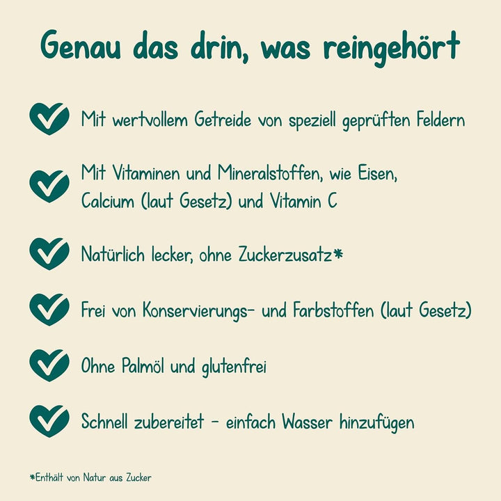 Terci de lapte Milupa Gentle Start - Terci pentru bebeluși fără gluten, fără ulei de palmier - fără conservanți și coloranți - din luna a 5-a Mama si Copilul Naty Shop