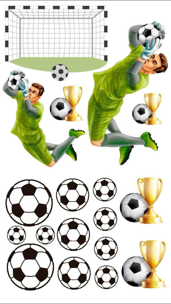 Imagine comestibila, vafa sau icing, format A4, Fotbal Imagini comestibile Naty Shop