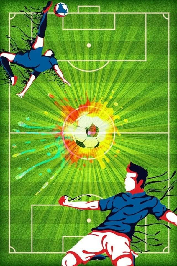 Imagine comestibila, vafa sau icing, format A4, Fotbal Imagini comestibile Naty Shop