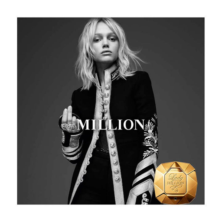 Paco Rabanne Lady Million Eau De Parfum Spray pentru femei Pachet (1 x 80 ml)