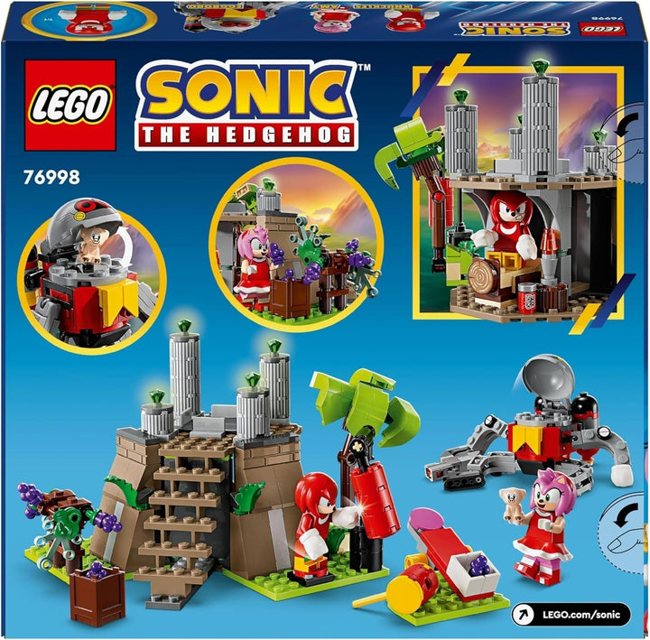 LEGO Sonic the Hedgehog Knuckles And The Shrine Of Master Emerald, jucărie de colecționat, cadou pentru gameri, set de construcție de aventură pentru băieți și fete de la 8 ani 76998 Seturi de constructie Besuche den LEGO-Store