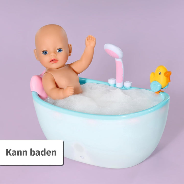 BABY Born Lena (fetiță) 36 cm, păpușă cu 7 funcții pentru copii de la 1 an, funcționează fără baterie, păpușă mare de 36 cm, 834596 Zapf Creation, roz Papusi Naty Shop