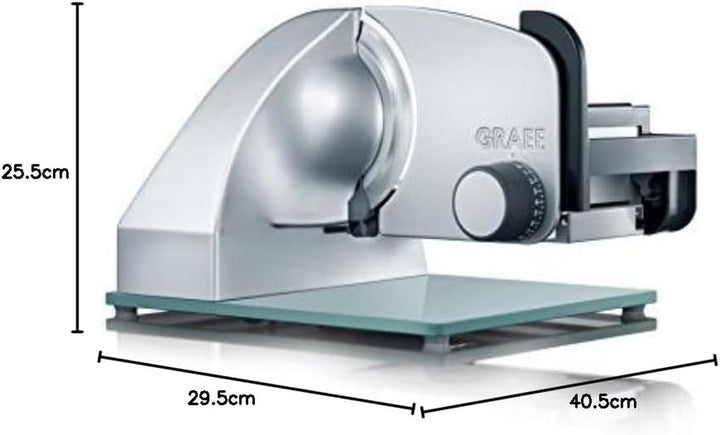 GRAEF Master M20EU Multi Slicer din oțel inoxidabil, argintiu Rasnite si Feliatoare Naty Shop
