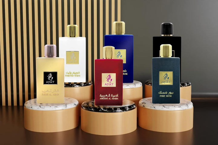 Ayat Perfumes – Apă de parfum pentru femei 100ml – Parfum oriental arab – Fabricat și conceput în Dubai, Emiratele Arabe Unite (Ameerat Al Arab)