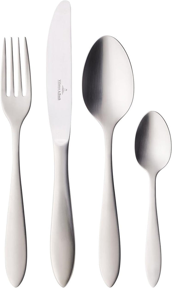 Villeroy And Boch Arthur Tacâmuri pentru 6 persoane, 24 piese, oțel inoxidabil Bucatarie Naty Shop