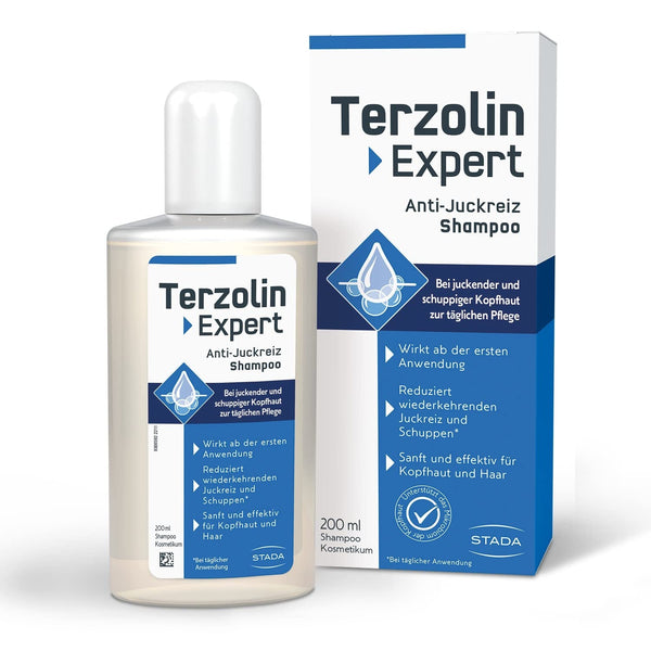 Terzolin Expert Anti-Itch Shampoo, Îngrijire hidratantă pentru scalp sensibil - 200 ml Duș și baie Terzolin Default Title