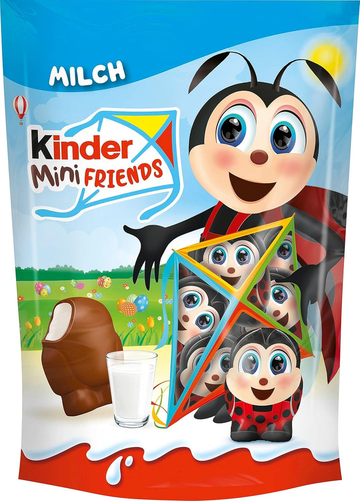 Ferrero Kinder Mix Osternest ,143 G, Verschiedene Minis & Hohlfiguren, Ostern , Ideal Als Geschenk Naty Shop Milch 122 Gr
