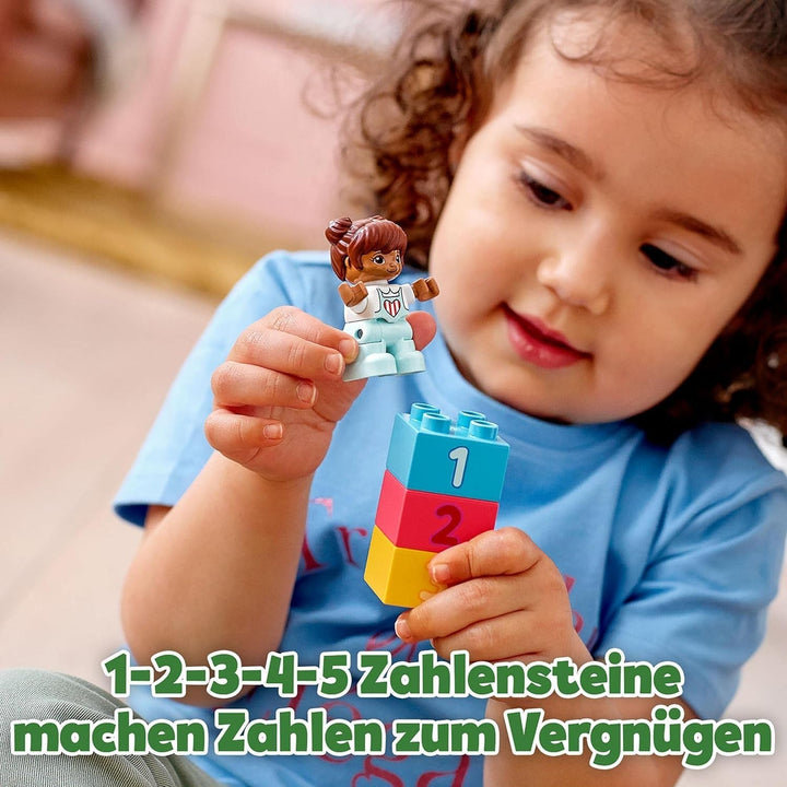 LEGO 10914 DUPLO Deluxe Brick Box, jucărie educativă cu cărămizi și cutie de depozitare, cutie creativă pentru bebeluși și copii mici de la 1,5 la 3 ani, set cadou Seturi de constructie Besuche den LEGO-Store