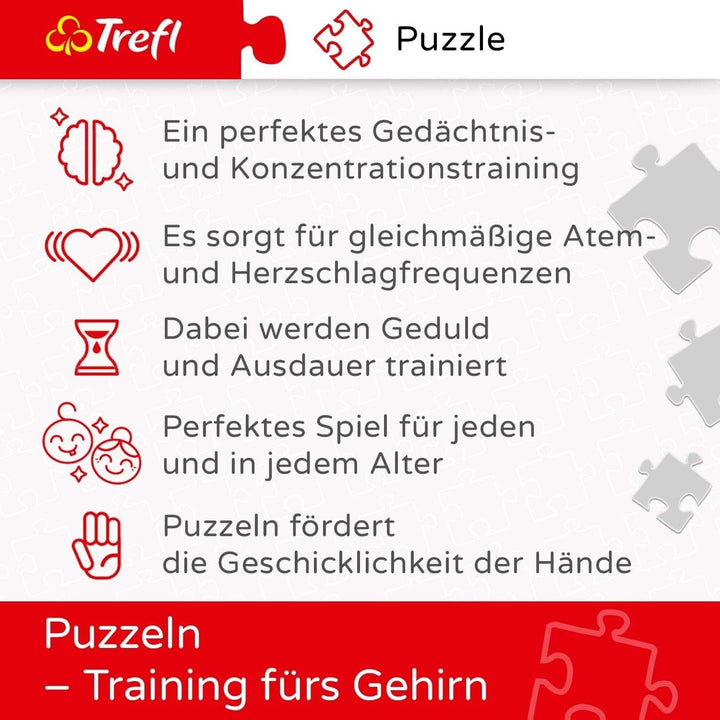 Trefl, 45005 Puzzle, Afternoon idyll, 4000 piese, Calitate premium, Pentru copii cu vârsta de peste 14 ani Puzzle Naty Shop