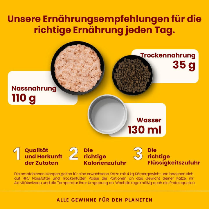 Almo Nature HFC Natural - Hrană umedă pentru pisici adulte - pui și ton - grad uman, fără gluten - 6 X 70G