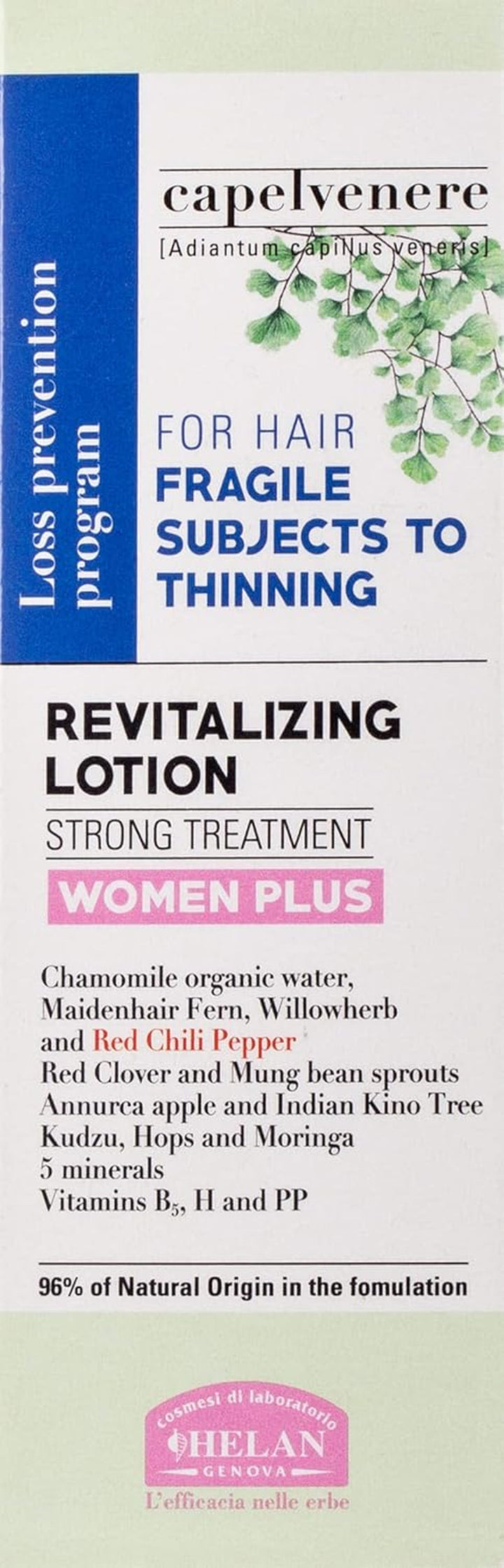 CAPELVENERE 9 - Loțiune revitalizantă, program impotriva căderii părului Ingrijire par Biolotion