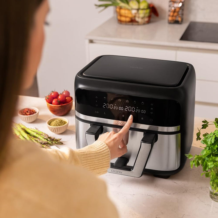 Cecotec Hot Air Fryer 9 L Cecofry Advance Double, 2850 W Electrocasnice Naty Shop