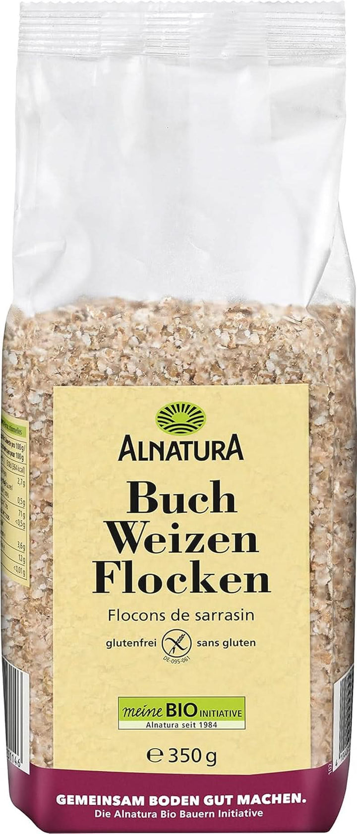 Fulgi de hrișcă organică, 350 grame Cereale Naty Shop