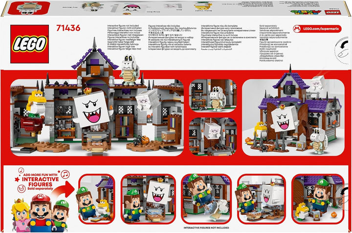 Casa bântuită a lui LEGO Super Mario King Buu Huu, casă bântuită pentru copii, set Nintendo de colecționat, cu Baby Yoshi, cadou pentru băieți, fete și gameri cu vârsta de 8+ 71436 Seturi de constructie Besuche den LEGO-Store