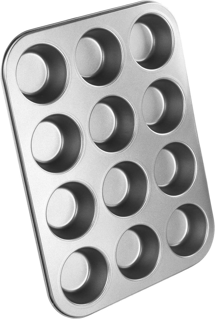 Chef Aid, Tavi pentru copt, diverse modele si marimi Matrite si tavi pentru copt Naty Shop 12 briose
