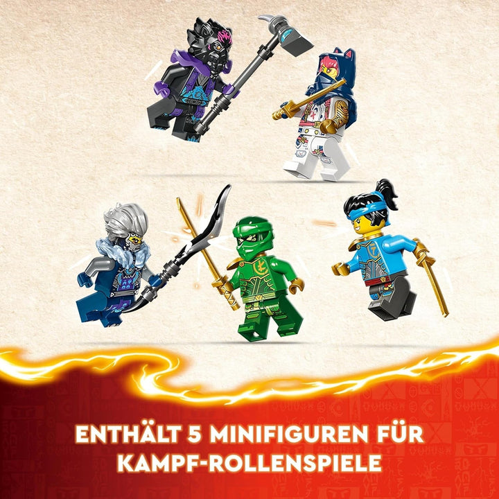 LEGO NINJAGO Egalt Maestrul Dragon, Set Ninja cu jucărie Dragon și 5 figuri, inclusiv Lloyd și NYA, Maestrul Dragon, cadou pentru băieți și fete de la 8 ani 71809 Seturi de constructie Besuche den LEGO-Store