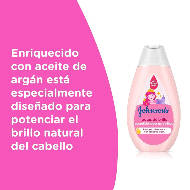 Balsam Shine Drops pentru păr moale, mătăsos și sănătos, 500 ml Copii - Baie si Skincare Naty Shop