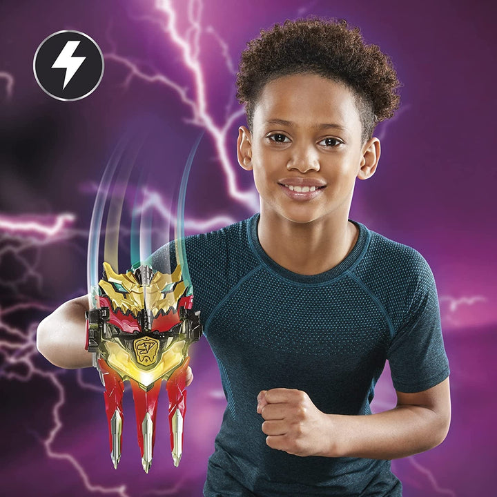 Power Rangers Dino Knight Morpher, jucărie cu lumini, sunete și taste, inspirată de serial, 15 centimetri Action figures Naty Shop