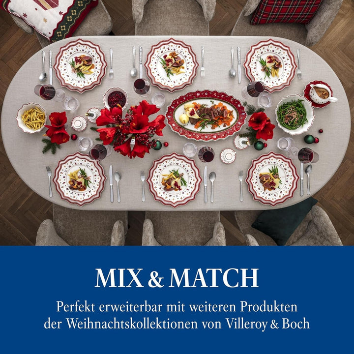 Villeroy & Boch - Set de linguri de cafea Toy'S Delight 6 piese Silver Platinum, rezistent la mașina de spălat vase Bucatarie Naty Shop
