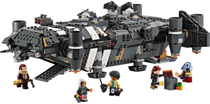 LEGO Star Wars: Skeleton Crew Onyx Cinder, navă stelară de jucărie de construit și colecționat pentru băieți și fete cu 5 personaje, idee de cadou pentru fanii de la 10 ani 75374 Seturi de constructie Besuche den LEGO-Store