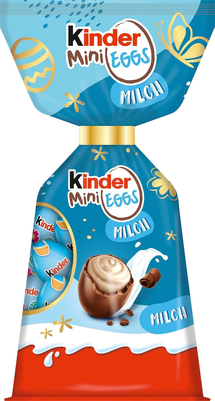 Ferrero Kinder Mix Osternest ,143 G, Verschiedene Minis & Hohlfiguren, Ostern , Ideal Als Geschenk Naty Shop Schokolade 85Gr