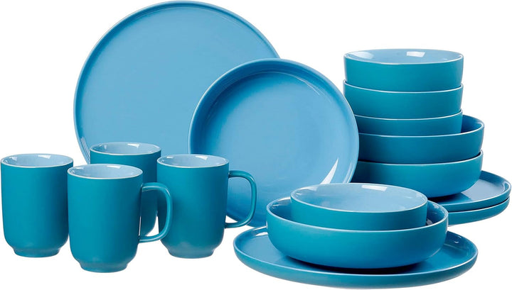 Ritzenhoff & Breker Jasper Combination Service, 16 piese Seturi vesela masa Naty Shop Albastru ocean