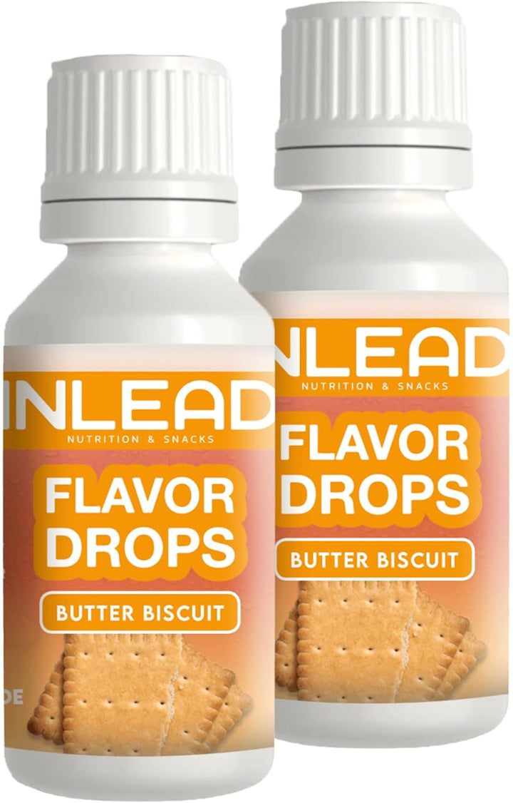 - picături de aromă | Zahăr -gratuit și calorii -Free Aroma pentru Indulcitori Naty Shop 2X 30Ml Butter Biscuit - Butterkeks