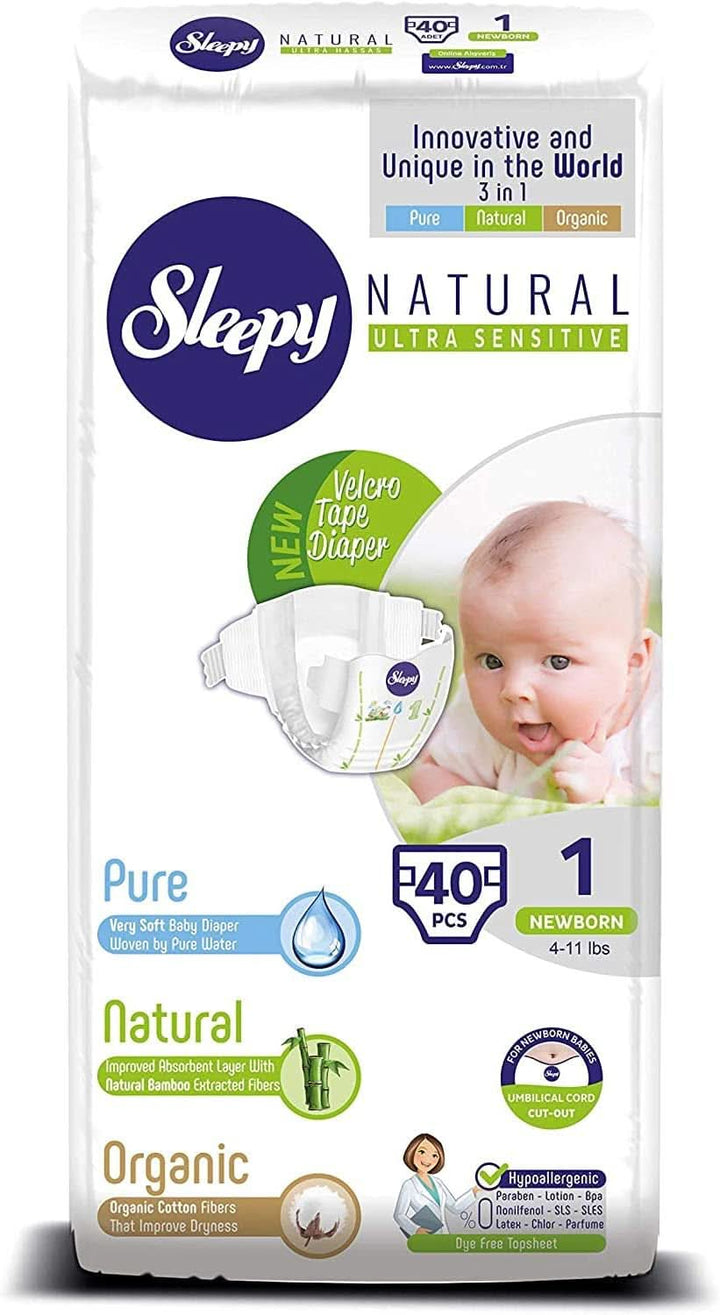 SOHO, Scutece pentru copii, fabricate din bumbac organic și extract de bambus, confort și senzatie de uscat Mama si Copilul Naty Shop 1