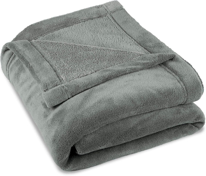 Celinatex pătură pufoasă 150 X 200 Cm albastru deschis pătură canapea cald pătură moale microfibră Fleece Oeko-Tex Montreal Paturi si Cuverturi Besuche den CelinaTex-Store argint 220 X 240 Cm