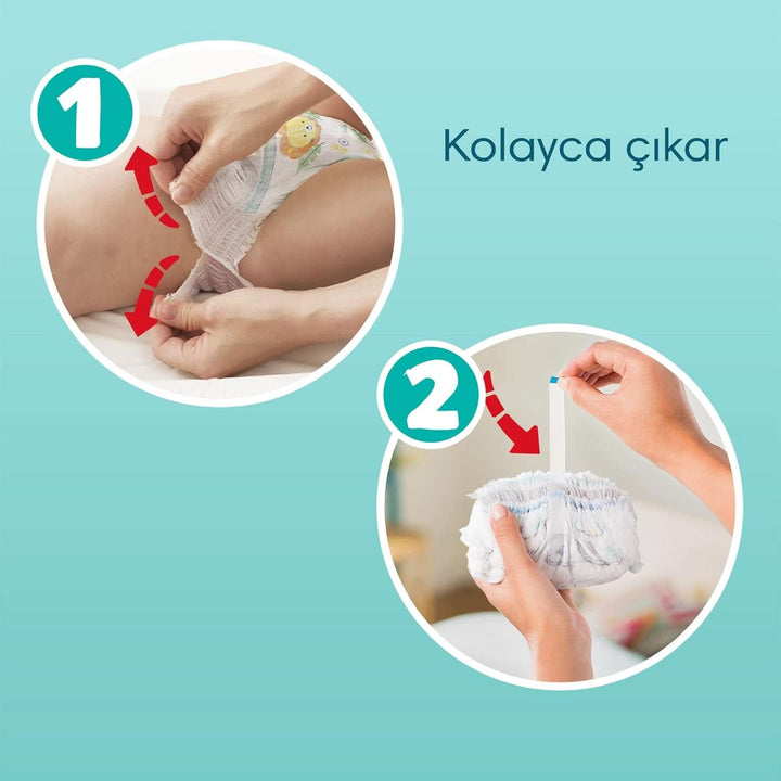Pampers Night Pants mărimea 6 (15+ kg), 19 scutece, scutecele de noapte oferă protecție toată noaptea Mama si Copilul Naty Shop
