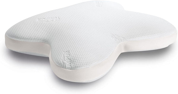 Pernă de dormit TEMPUR Ombracio, pernă ergonomică în formă de fluture pentru susținerea stomacului, fermitate medie, 60 X 50 X 10 cm, alb Perne standard Naty Shop Pernă Model succesor