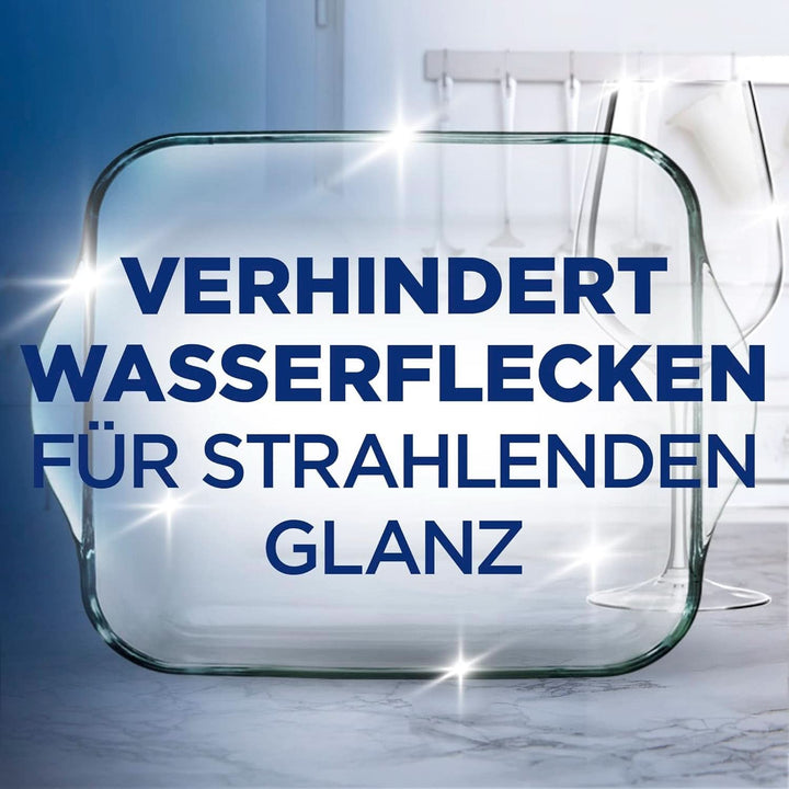 Finish Shine & Rinse Aid - Pentru vase strălucitoare și uscate, fără pete de apă - Megapack de 800 ml (pachet de 3) Naty Shop