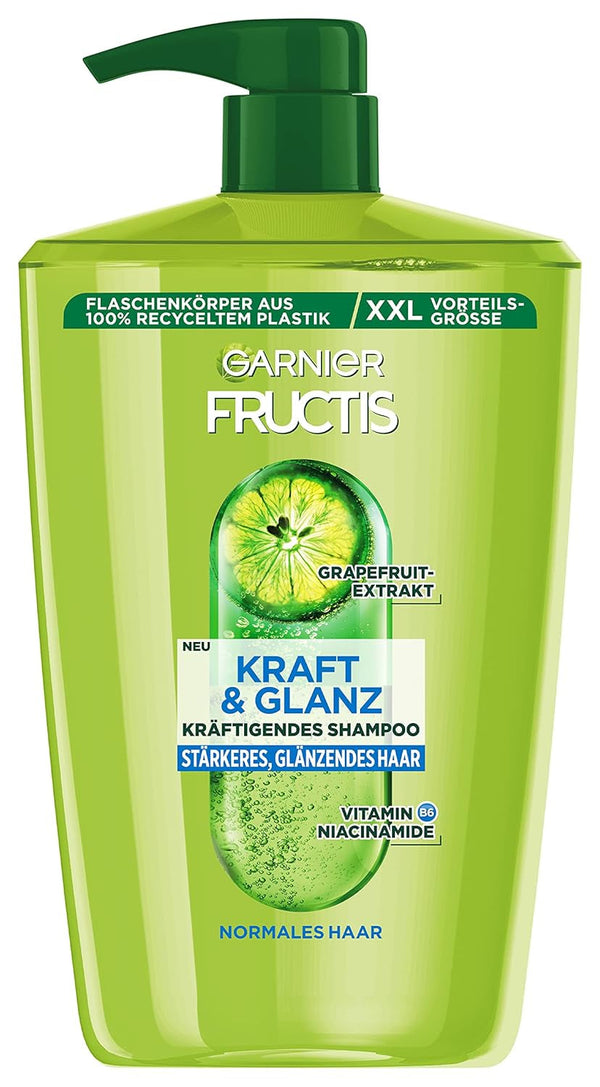 Garnier Fructis Strength And Shine Șampon de întărire cu extract de grepfrut XXL, 1 litru Duș și baie Garnier Default Title