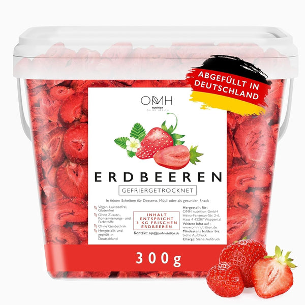 Căpșuni liofilizate în felii 300g fructe liofilizate fără adaos de zahăr și aditivi Germania Produse deshidratate Naty Shop Titlu implicit