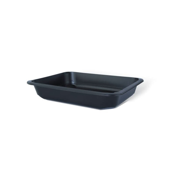 Caserola Termo 1 compartiment si Capac Transparent, Set 10 bucati Catering Nati Shop