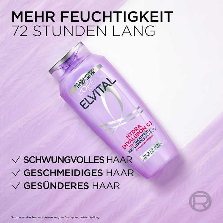 L'Oréal Paris, Șampon hidratant XXL pentru păr strălucitor Duș și baie L'Oréal Paris