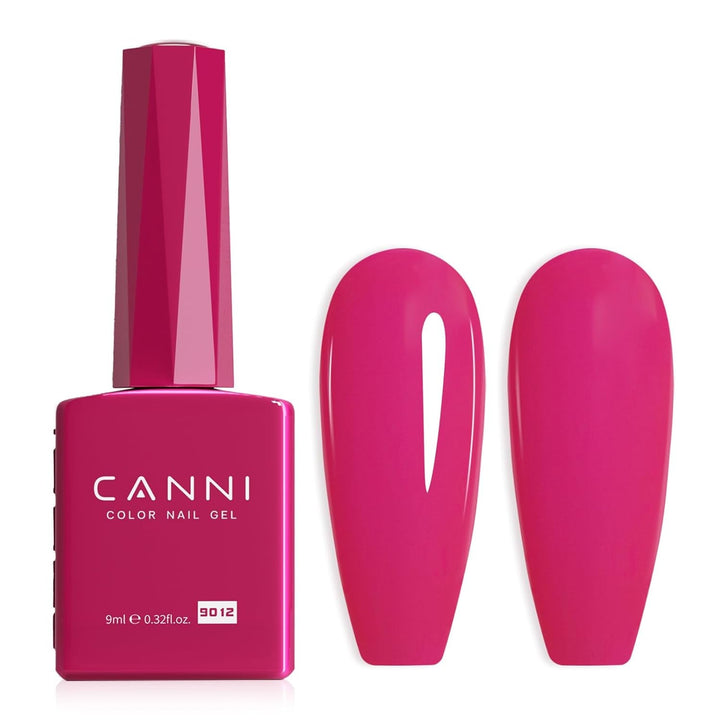 Ojă gel CANNI, semipermanentă, violet închis, ojă, gel UV, se detașează prin înmuiere, manichiură