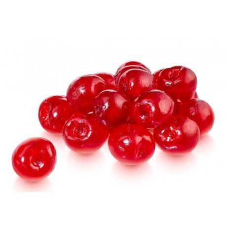 Cirese rosii confiate, vrac, 1 Kg Materii Prime Profesionale Nati Shop